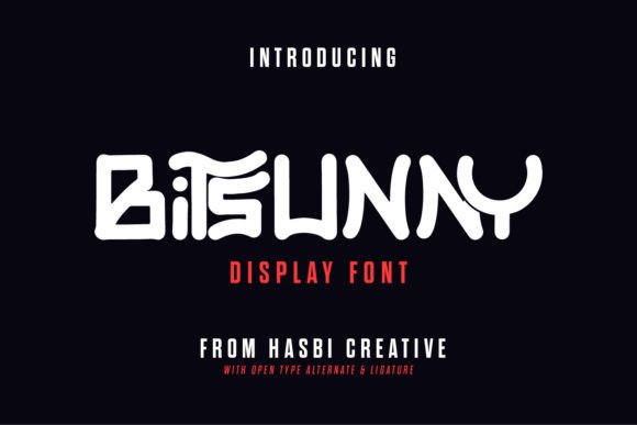 Bitsunny: A Playful Display Font for Web Design