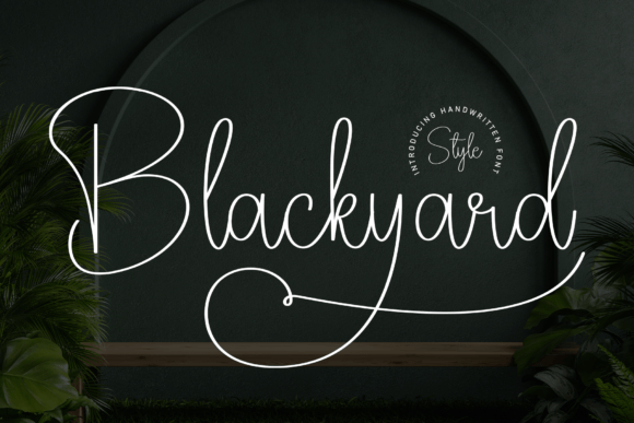 Blackyard: The Handwritten Font for Your Brand's Charm