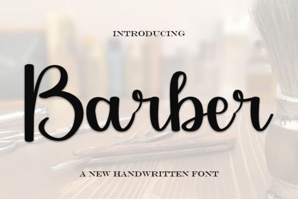 Bring Elegance to Your Handmade Creations with Barber Font
