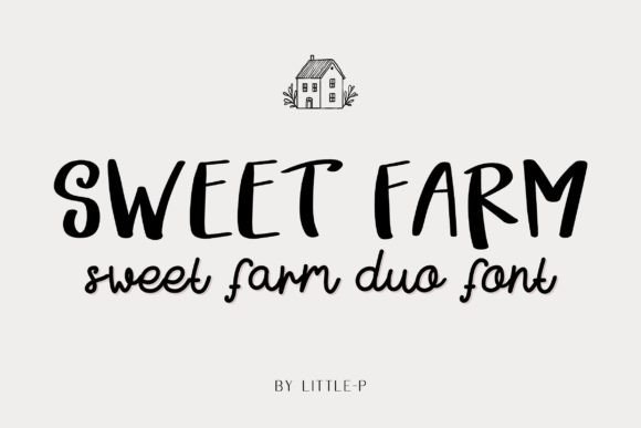 Discover Sweet Farm: A Charming Handwritten Font for Crafters