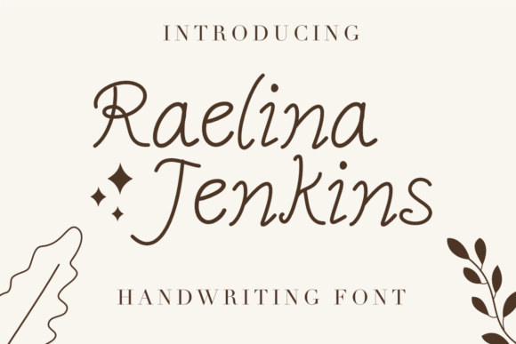 Discovering Raelina Jenkins: A Font for Editorial Elegance