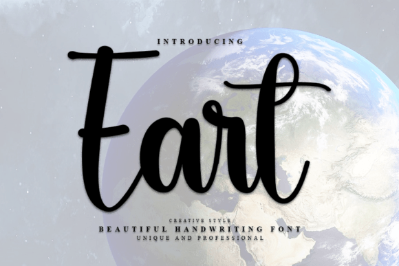 Elevate Your Brand with Eart: A Handwritten Font for Modern Design