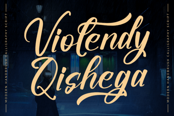 Enhance Your Editorial Design with Violendy Qishega Font