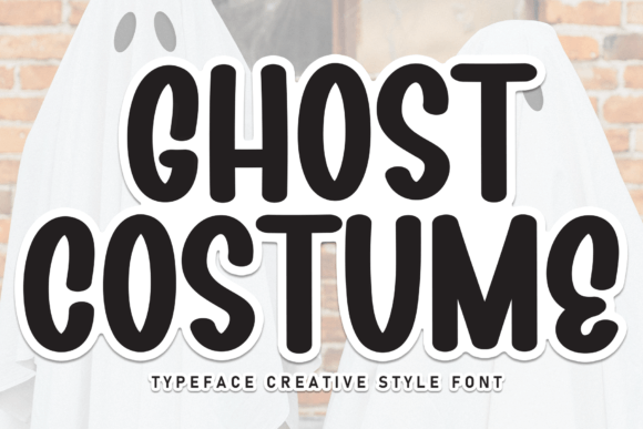 Ghost Costume: A Charming Handwritten Font for Editorial Design