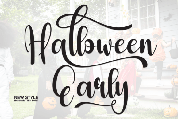 Halloween Early: A Fun and Friendly Handwritten Font