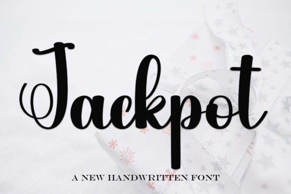 Jackpot: The Perfect Handwritten Font for Crafters and Creators