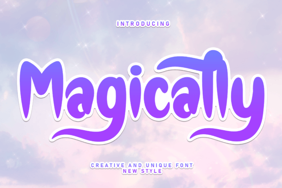 Magically: A Handwritten Font for Creative Web Design
