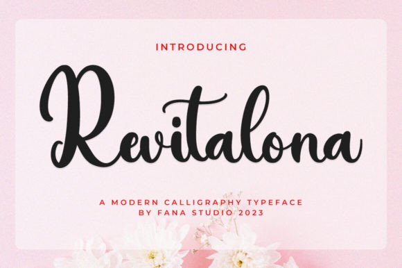 Revitalona: Elevate Your Brand with a Premium Handwritten Font