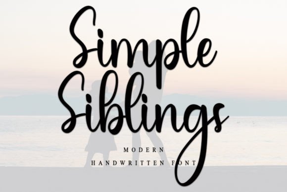 Simple Siblings: A Versatile Handwritten Font for Modern Web Design