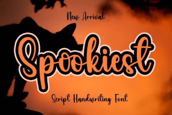 Spookiest: A Handwritten Font for Crafters and Creators