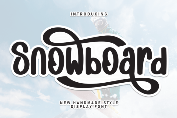 Transform Your Brand with Snowboard: A Handwritten Font