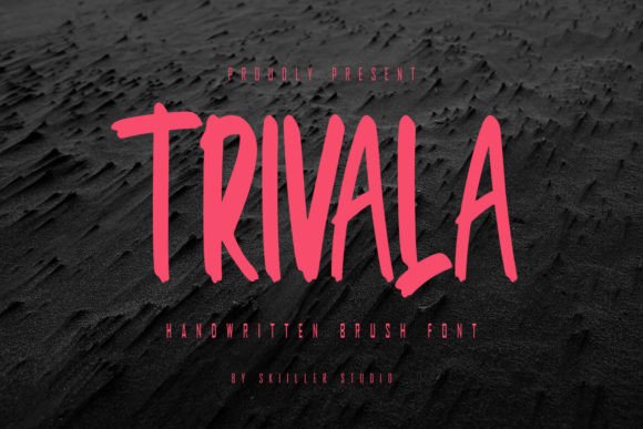Trivala: A Versatile Font for Creative Web Design