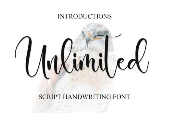 Unlimited: A Handwritten Font for Elegant Editorial Design