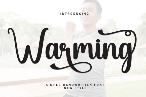 Warming: A Handwritten Font for Editorial Charm