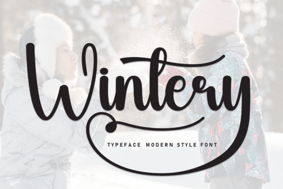 Wintery: A Charming Handwritten Font for Your Brand